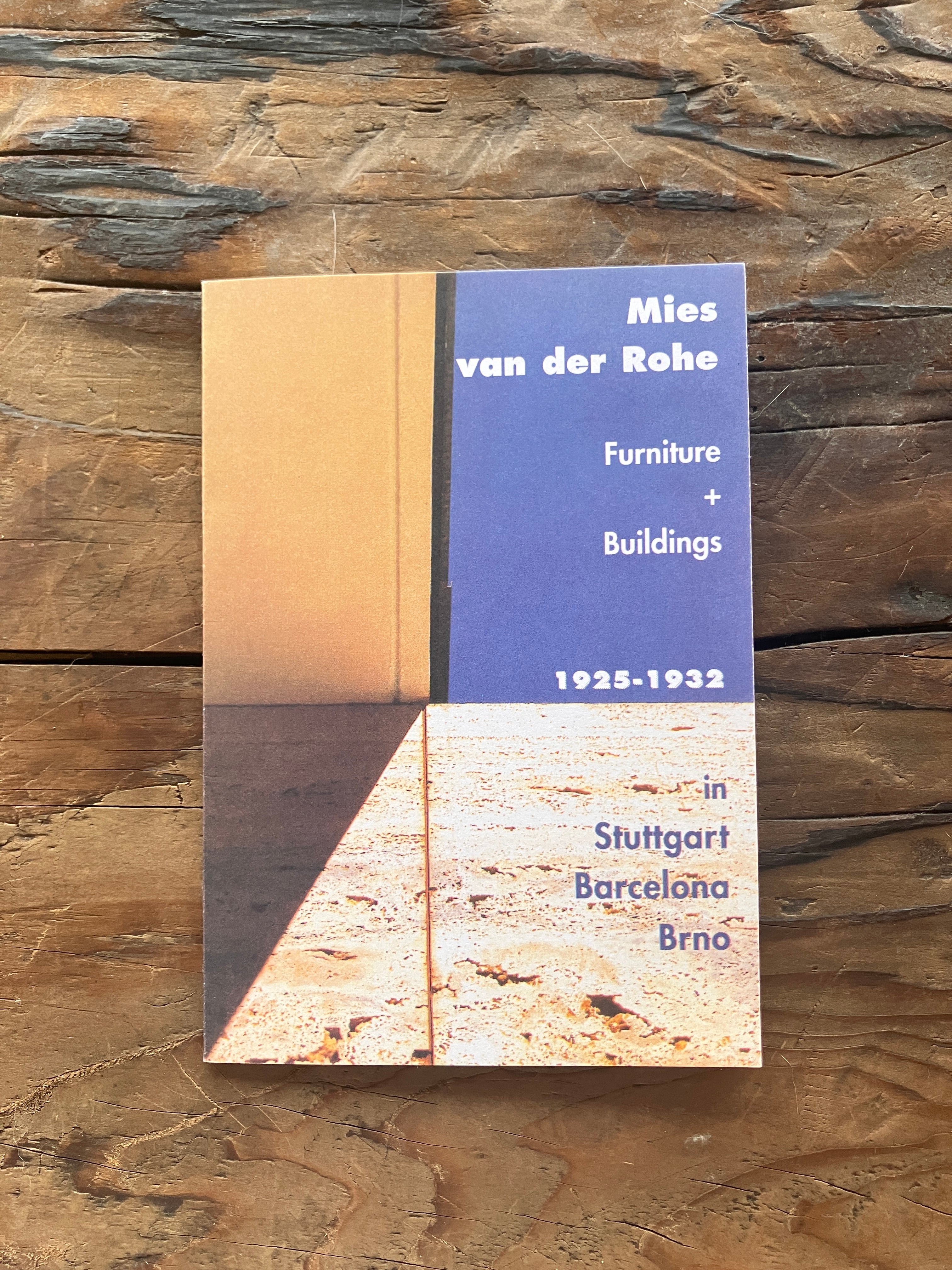【インヴィテーションカード・エフェメラ】Mies van der Rohe fondation pour l'architecture 1998 [s0010]