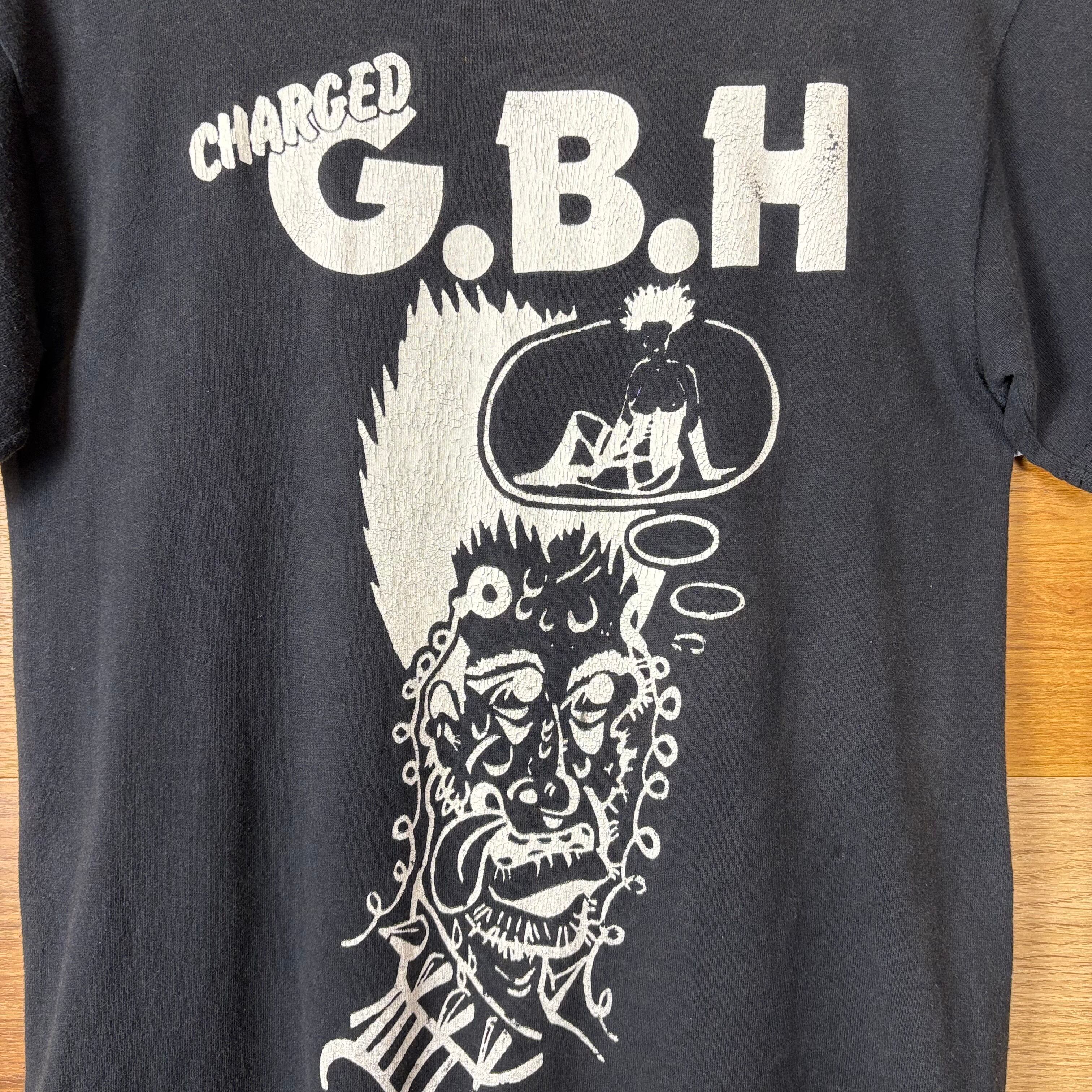 G.B.H PUNK パンク T-sh バンド ロック Tシャツ サイズ メンズ S位