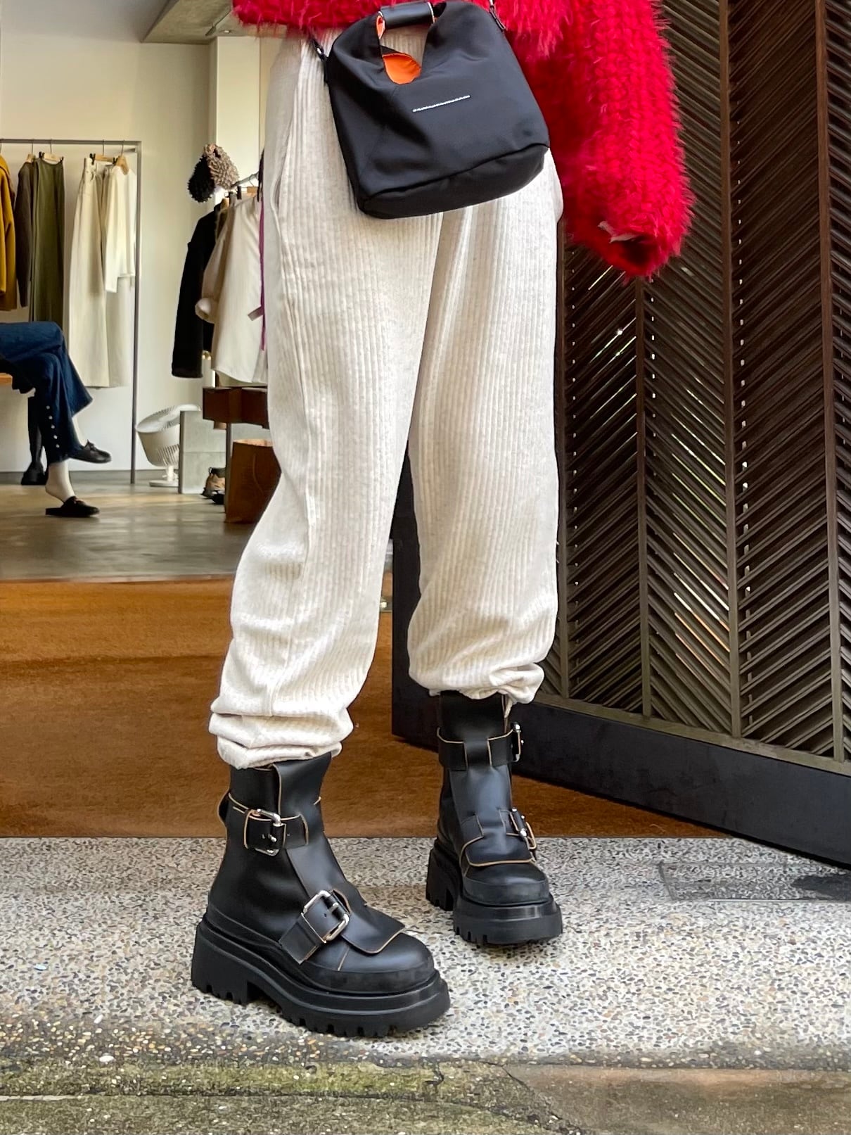 PLAN C プランシー / CALF COMBAT BOOTIE | TRENT online