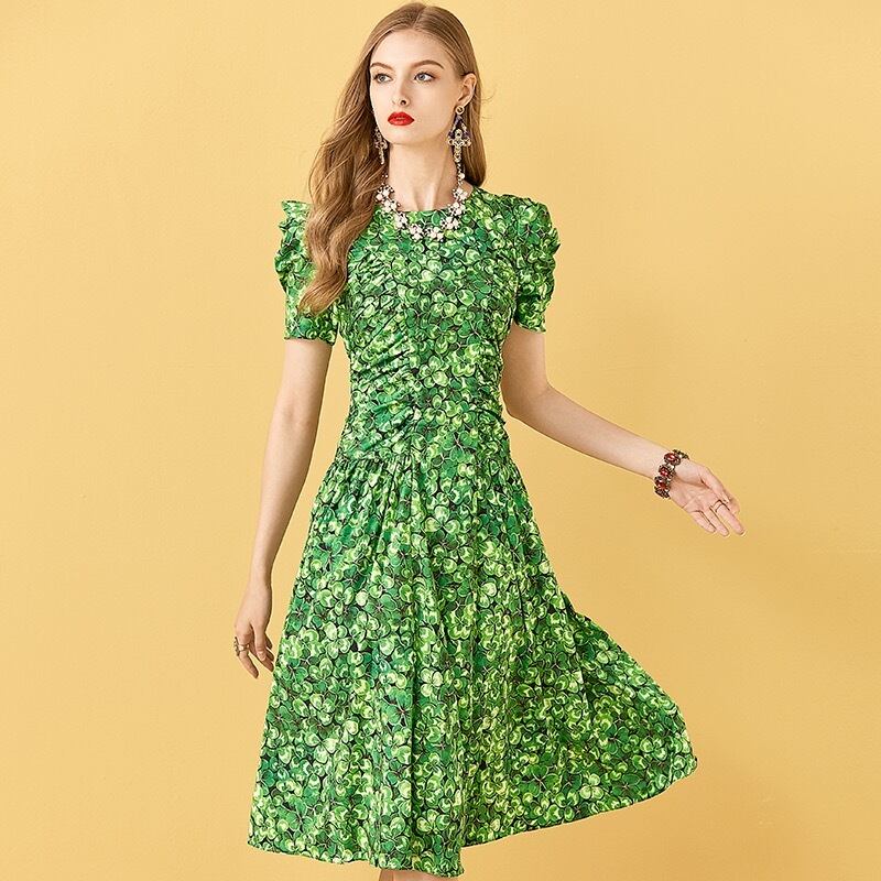 営業 新品 インポート クローバーキャニオンワンピース 柄 CLOVER