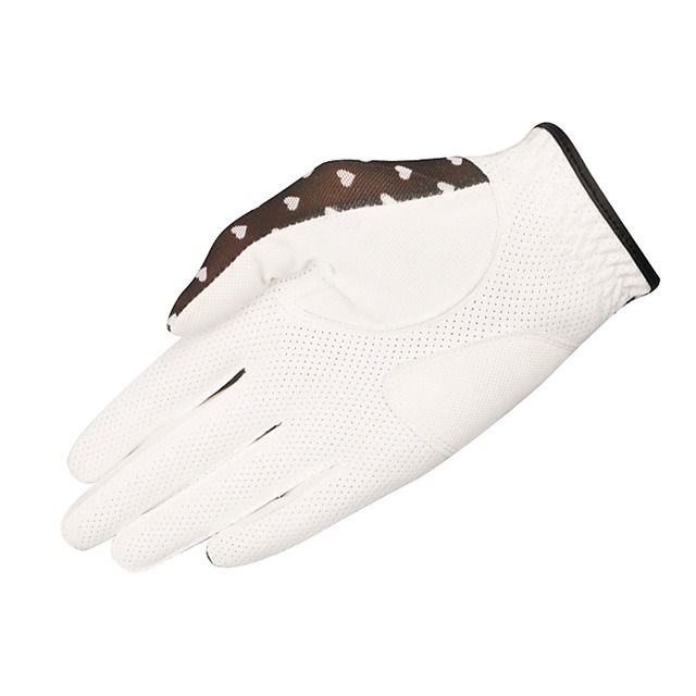 ハート柄　ゴルフグローブ