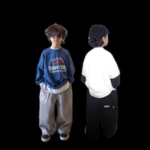 【即納】one pocket sweat pants/120-170size