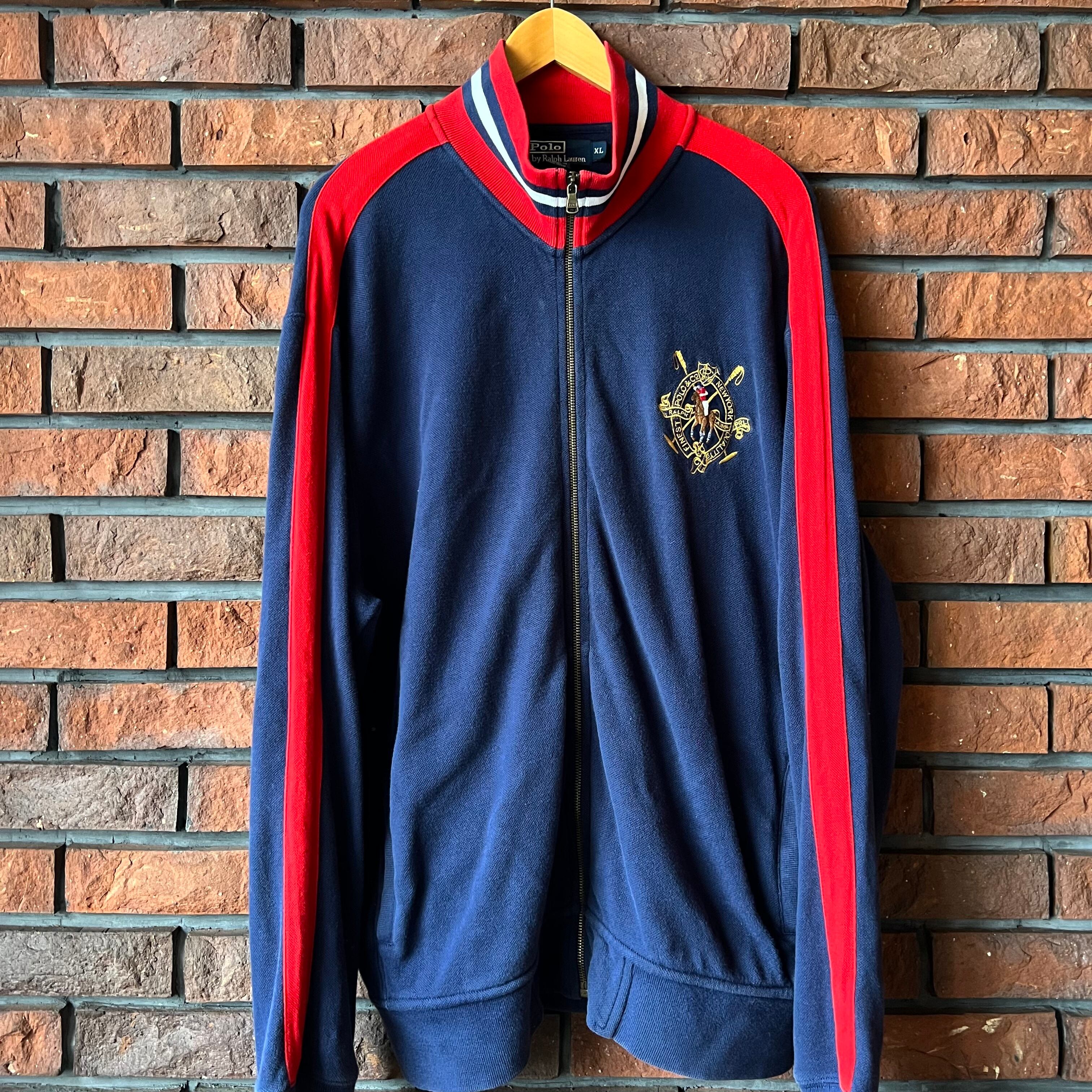 Polo by Ralph Lauren 刺繍ワンポイントコットントラックジャケット