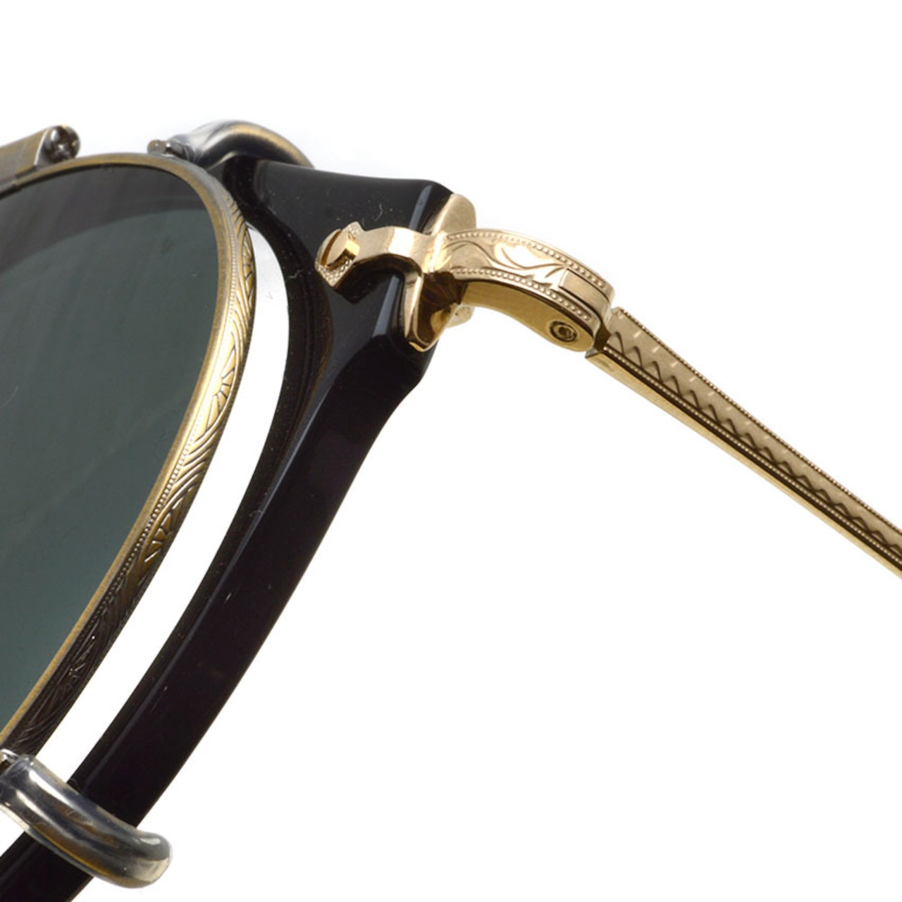EYEVAN / E-0505 Clip / Antique Gold - C.Green アンティークゴールド 