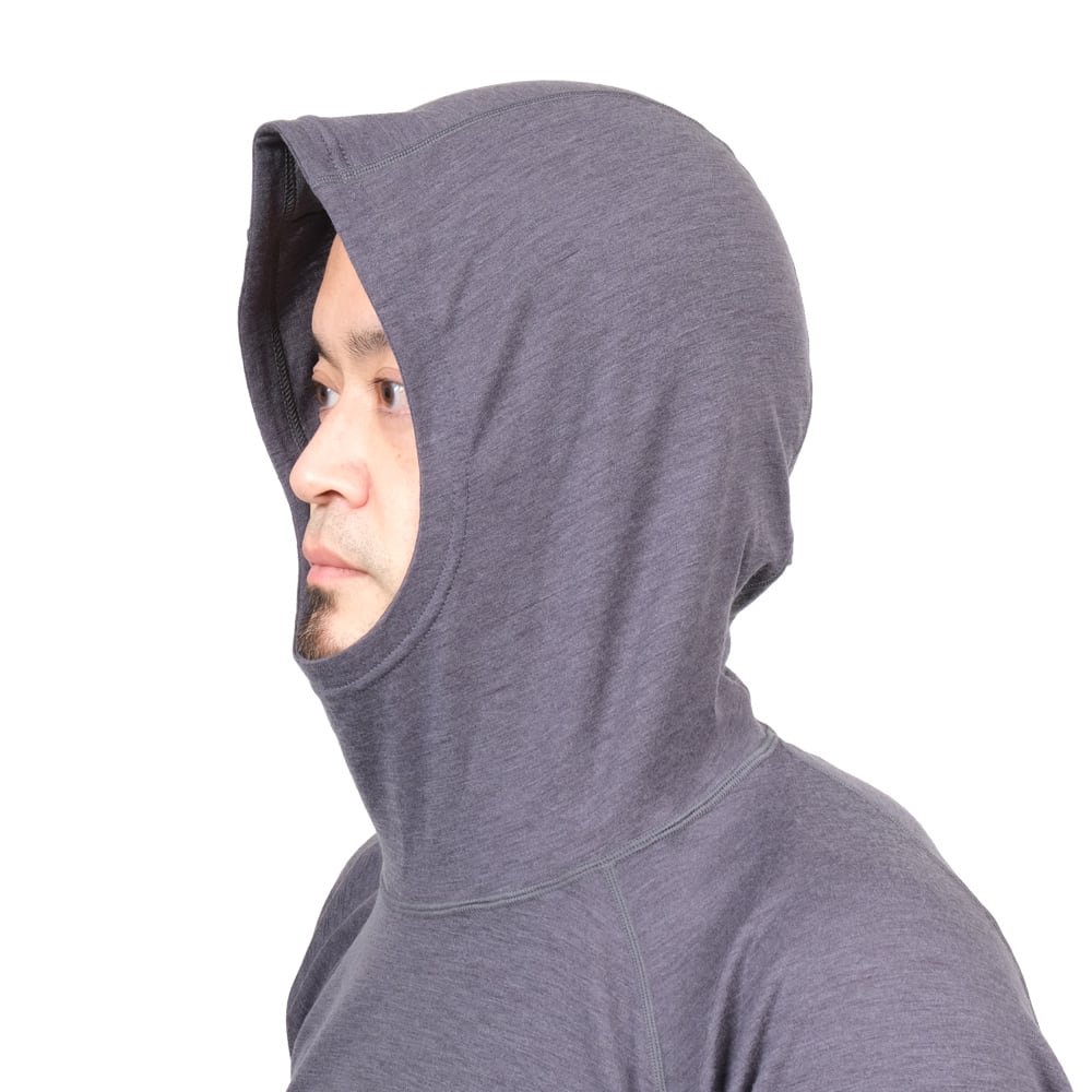 AXESQUIN アクシーズクイン Merino Wool LS Hoodie メリノウールロング 
