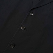 PAPAS パパス 3B テーラードジャケット サイズ M 48 /ネイビーブラック系/ピケコットン