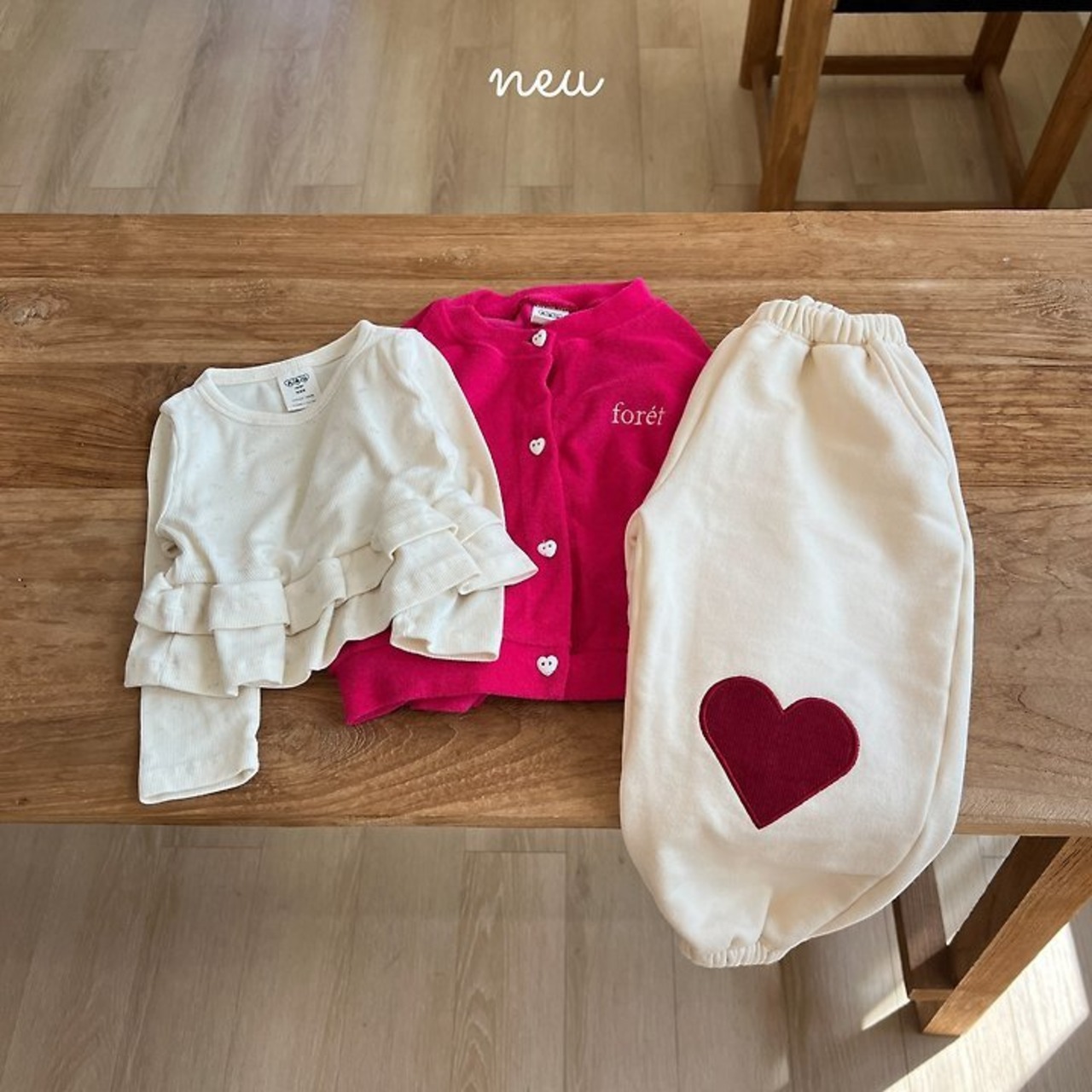 【取寄】Neu フォレストカーディガン｜秋服｜韓国子供服 ｜26/AT