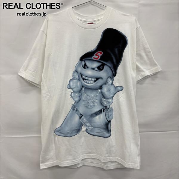 希少✨SUPREME 刺繍スウェット　ポルトガル製Mサイズ org.jpg