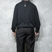 LINEA UOMO cotton rayon knit polo