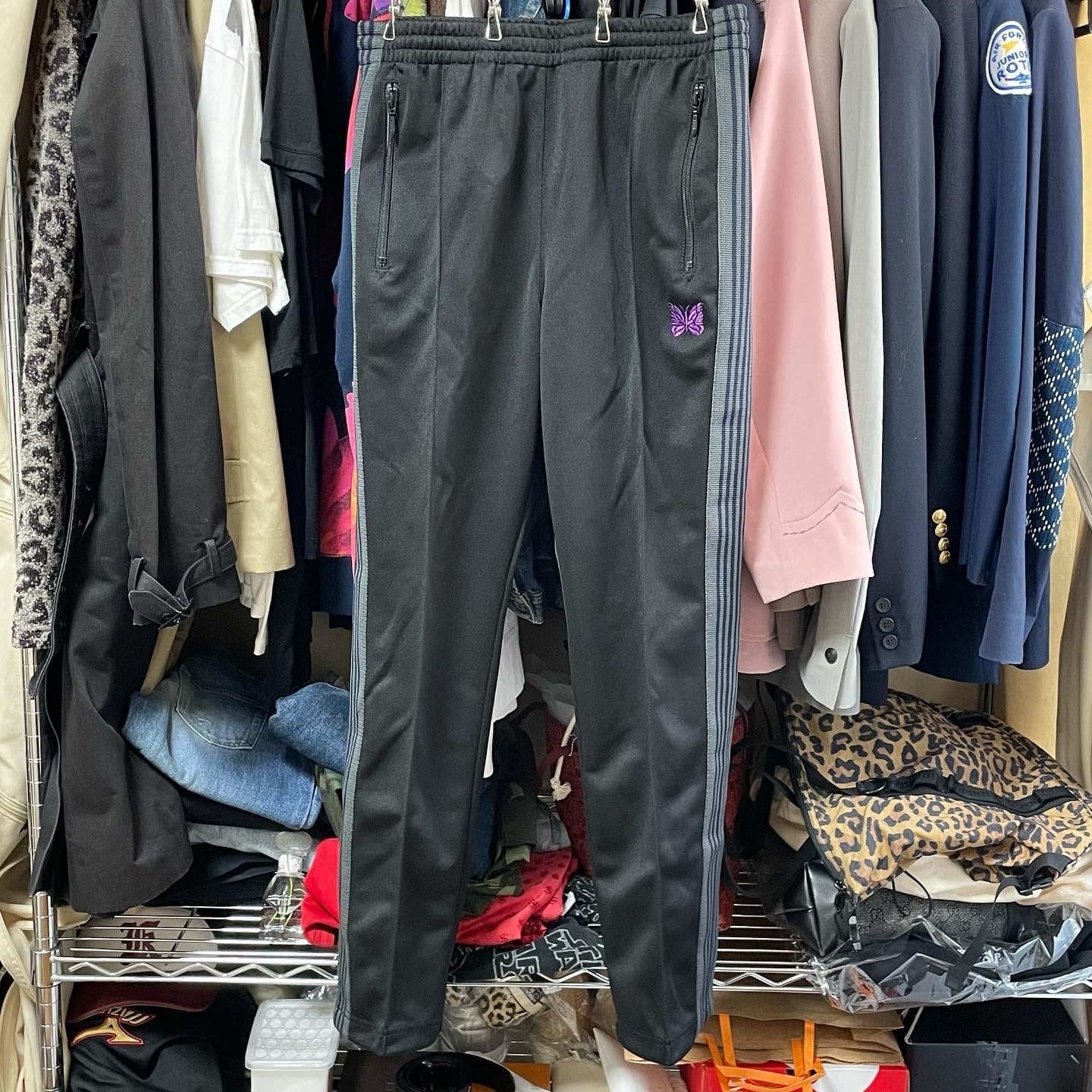 Needles ニードルス ニードルズ TRACK PANT トラックパンツ ナロー