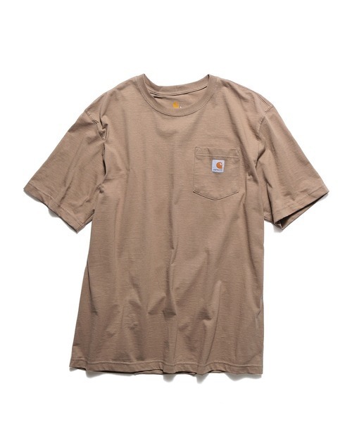 Carhartt (カーハート)  WORK POCKET Tシャツ  K87 ベージュ