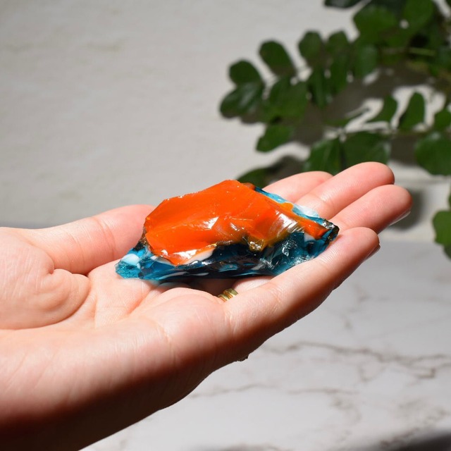 《 Sunset & Sea ~ 夕陽と海 》 シエラネバダ産アンダラクリスタル原石