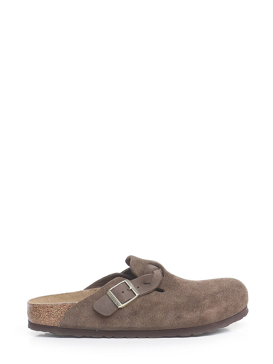 BIRKENSTOCK レディース シューズ レザー・スエード・ラバー ブラウン