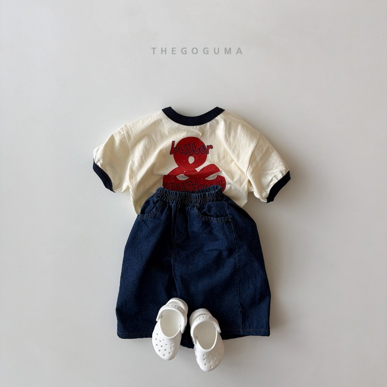 [THE GOGUMA] Needlepoint Pocket Denim Pants / [더고구마] 자수포켓청pt