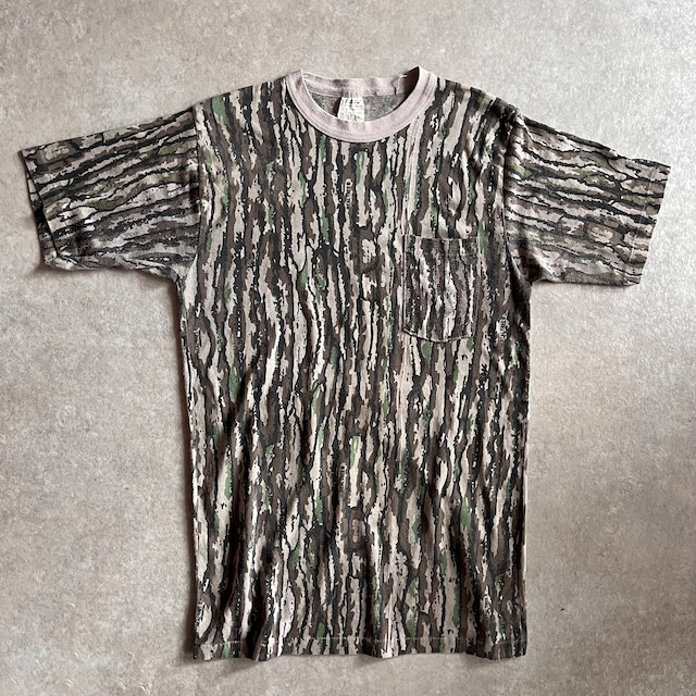 1990s  REAL TREE  Camo Tee  L