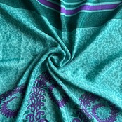 No.017 | リサイクルサリースカーフ Sサイズ