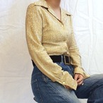 70s Metalic Gold Bodysuit