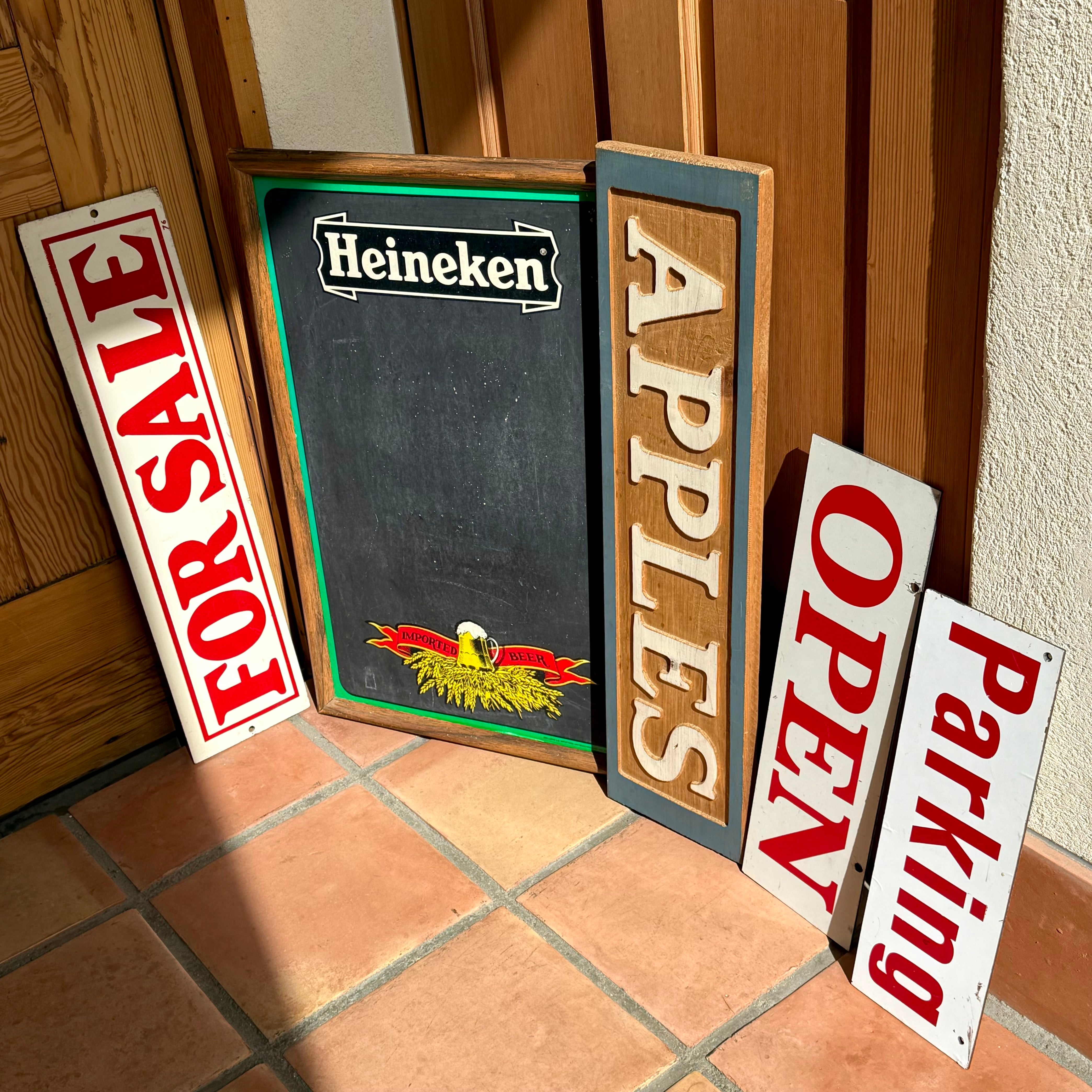 Vintage OPEN Sign 看板 両面 オープンサイン ディスプレイ 店舗