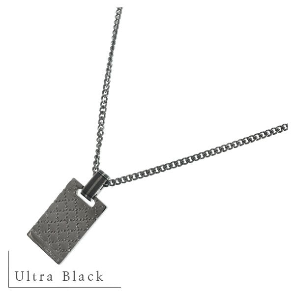 New GUCCI グッチ ネックレス ディアマンテ モチーフ プレート