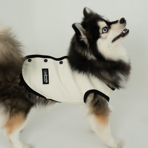 【予約】OWWW STUDIO × VERVVE edition｜Organic Quilted Vest（お名前刺繍入り）