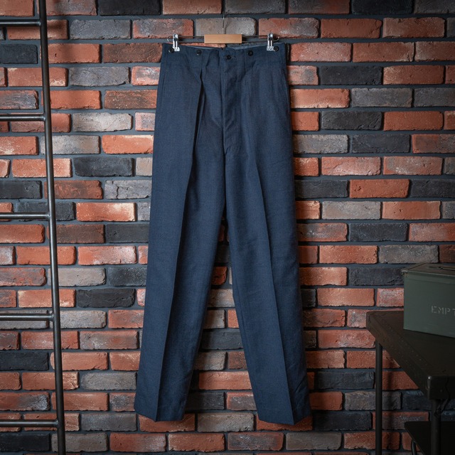 【DEADSTOCK】50's Royal Canadian Air Force Wool Trousers 実物 RCAF カナダ軍 ウールパンツ デッドストック No.1