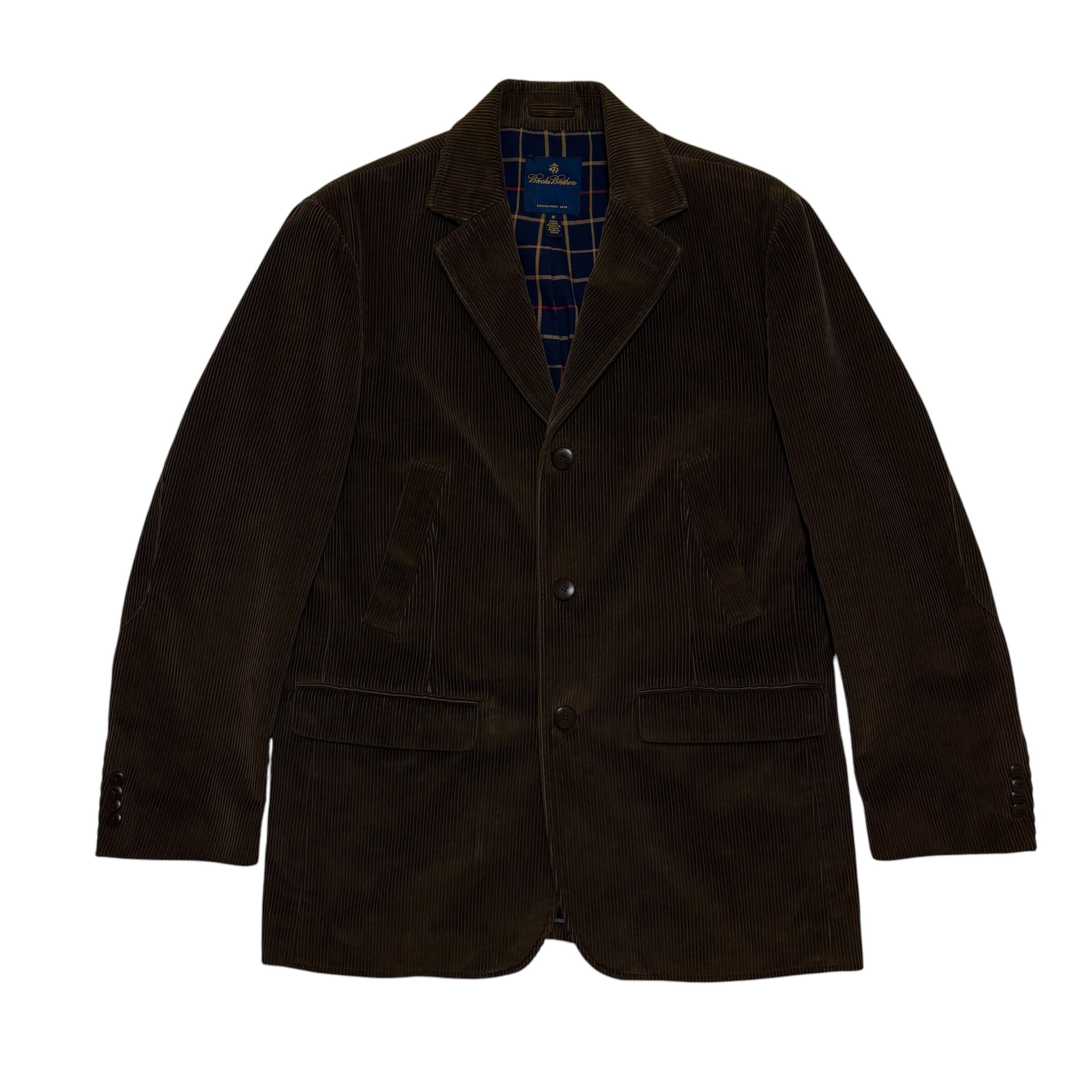 中古 ブルックスブラザーズ BROOKS BROTHERS コーデュロイジャケット クリーニング済み エルボーパッチ メンズM