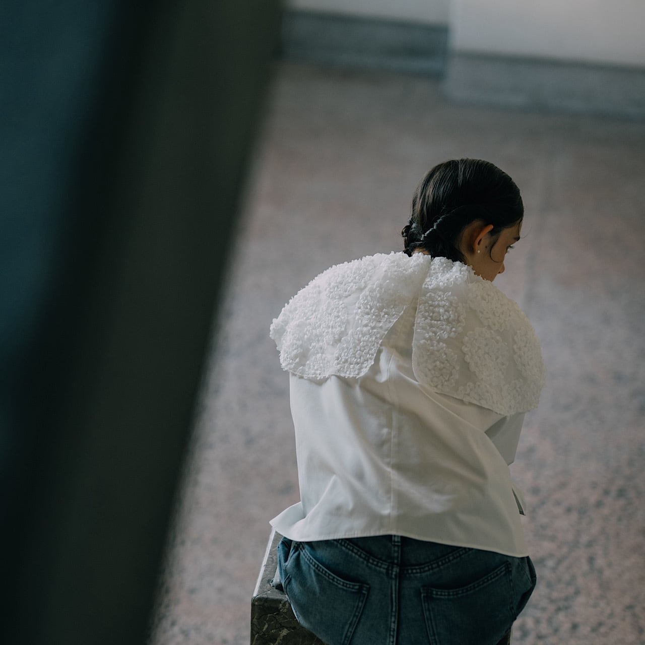 リンカブル　プードルブラウス新品 プードルブラウス(ブラック) | LINKABLE