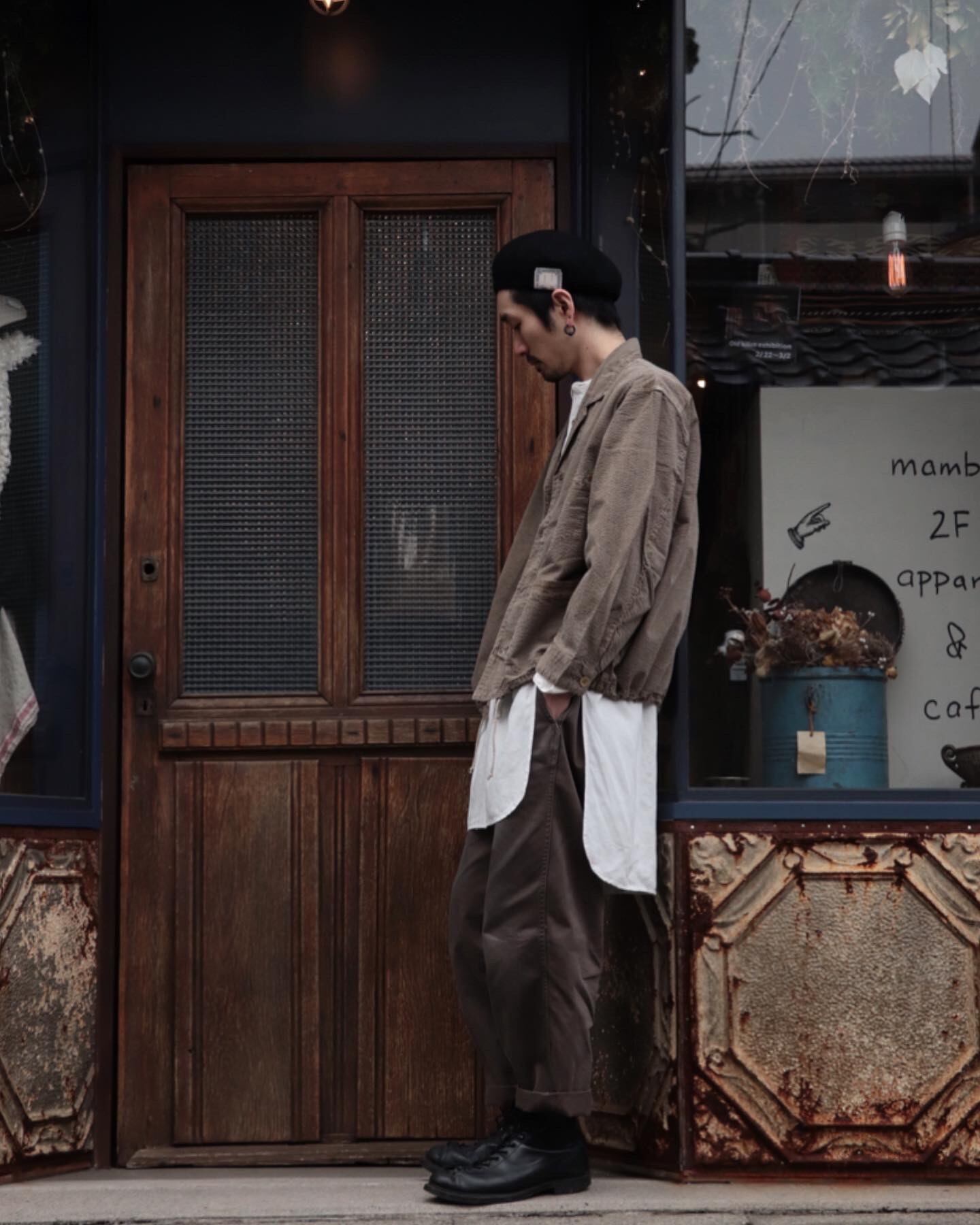 ANACHRONORM/アナクロノーム SUCKER L/S COVERALL SHIRT AN053 | PAY ID
