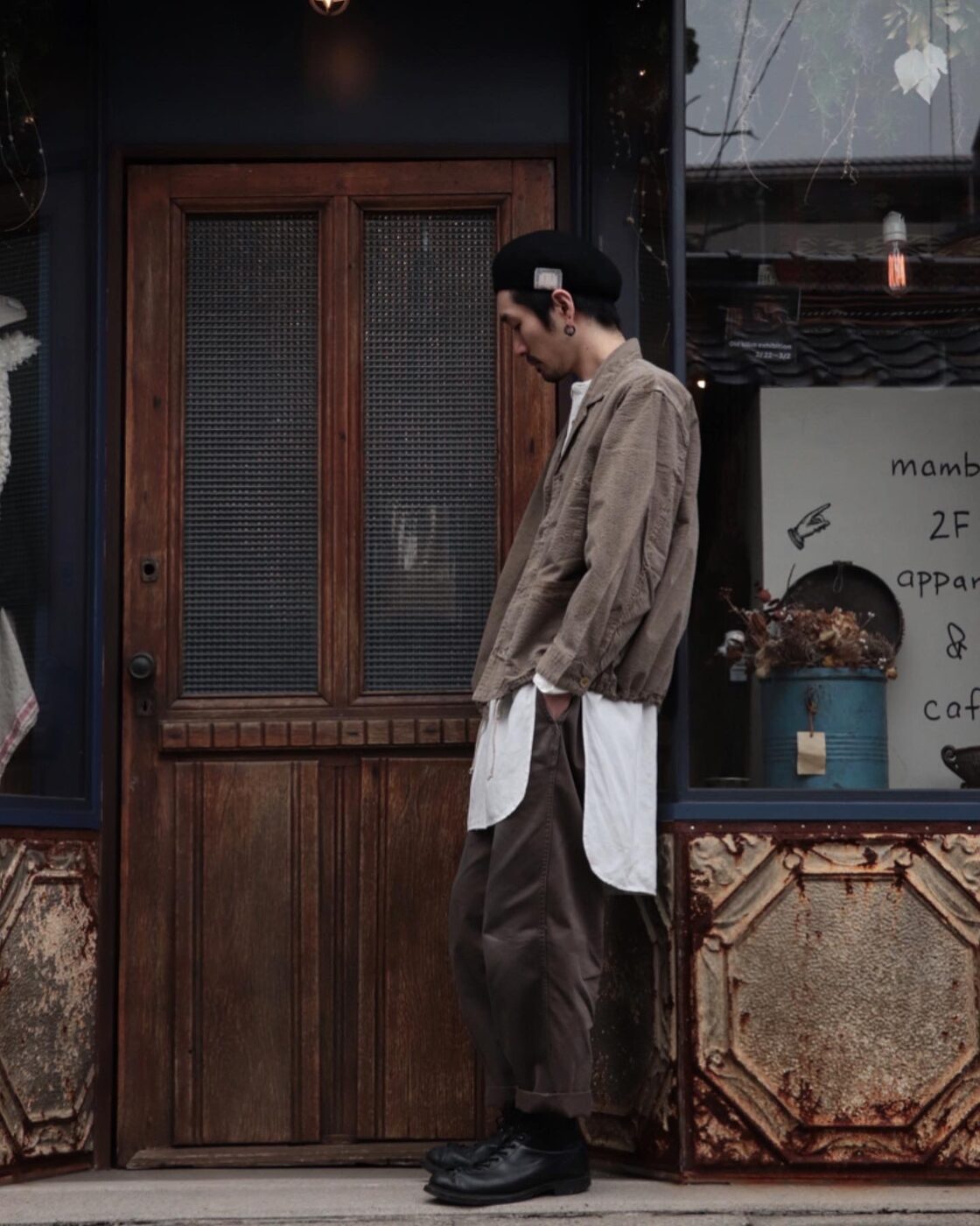 ANACHRONORM/アナクロノーム SUCKER L/S COVERALL SHIRT AN053 | PAY ID