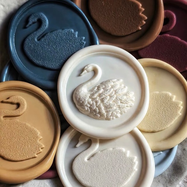 【SELECT】Wax Seal Stamp│ SWAN①【OCEANIC】