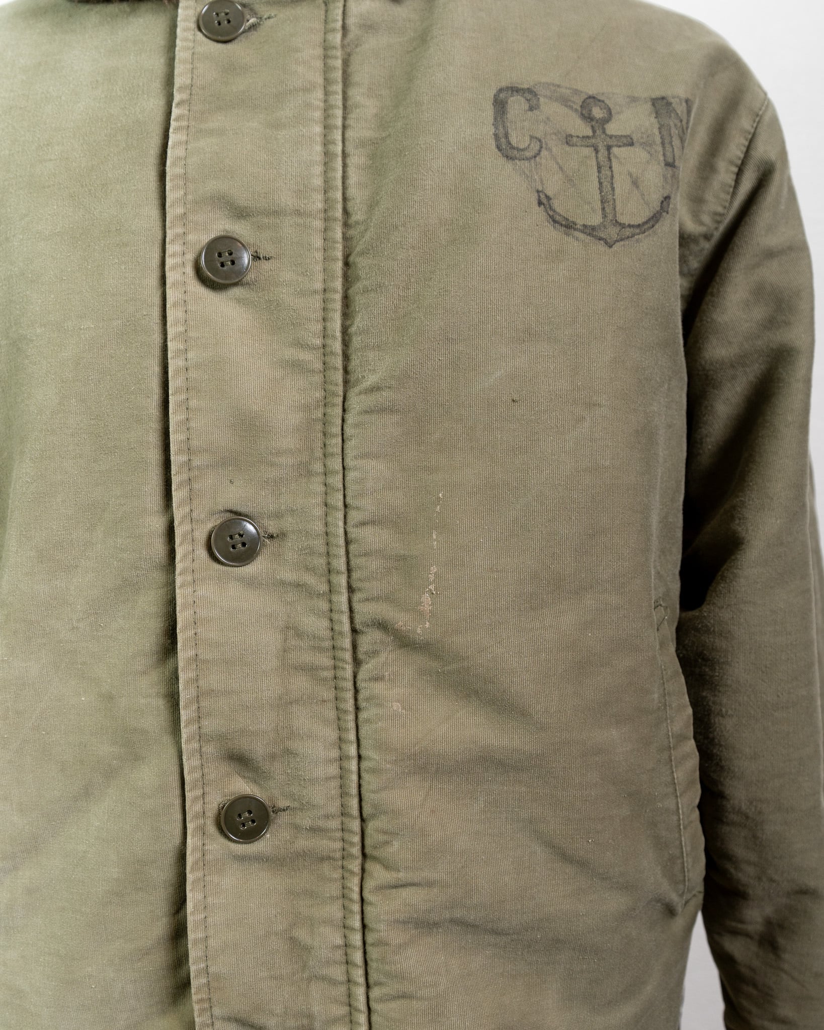 LARGE】French Navy N-1 Deck Jacket 実物 フランス海軍 N-1型 デッキ