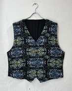 USED Total Pattern Pleats Vest