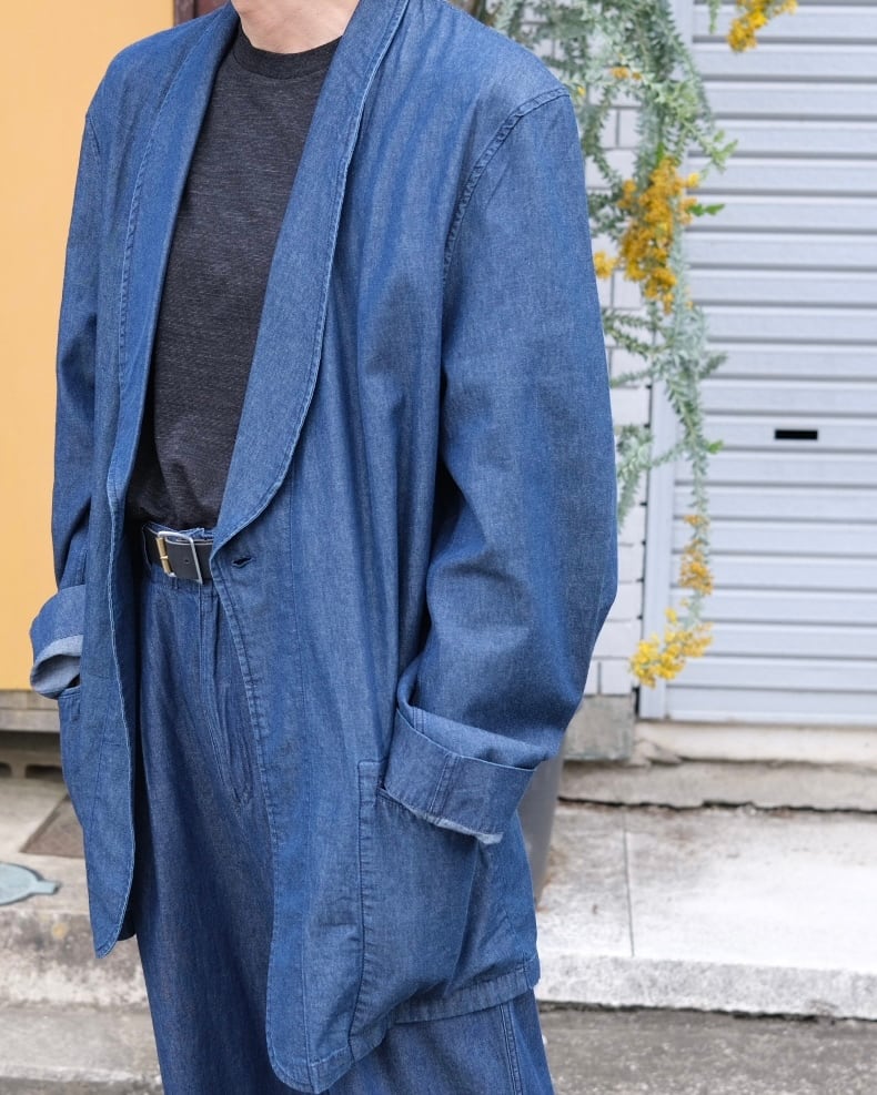 SEEALL” OVERSIZED SHAWL COLLAR JACKET BLACK“ | Lapel online store