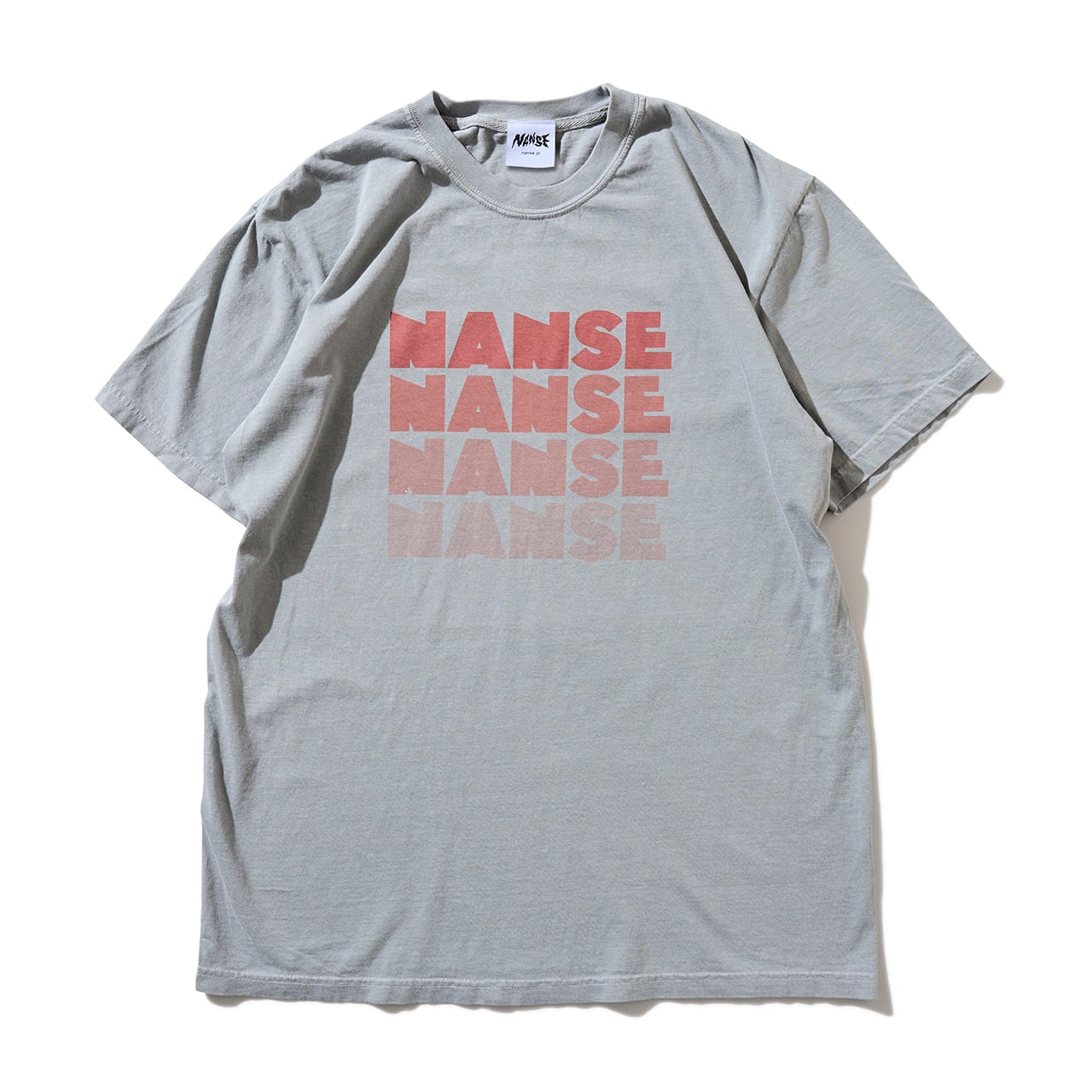 NANSE Gotsu Logo T-Shirt / Gray | NANSE OFFICIAL ONLINE STORE