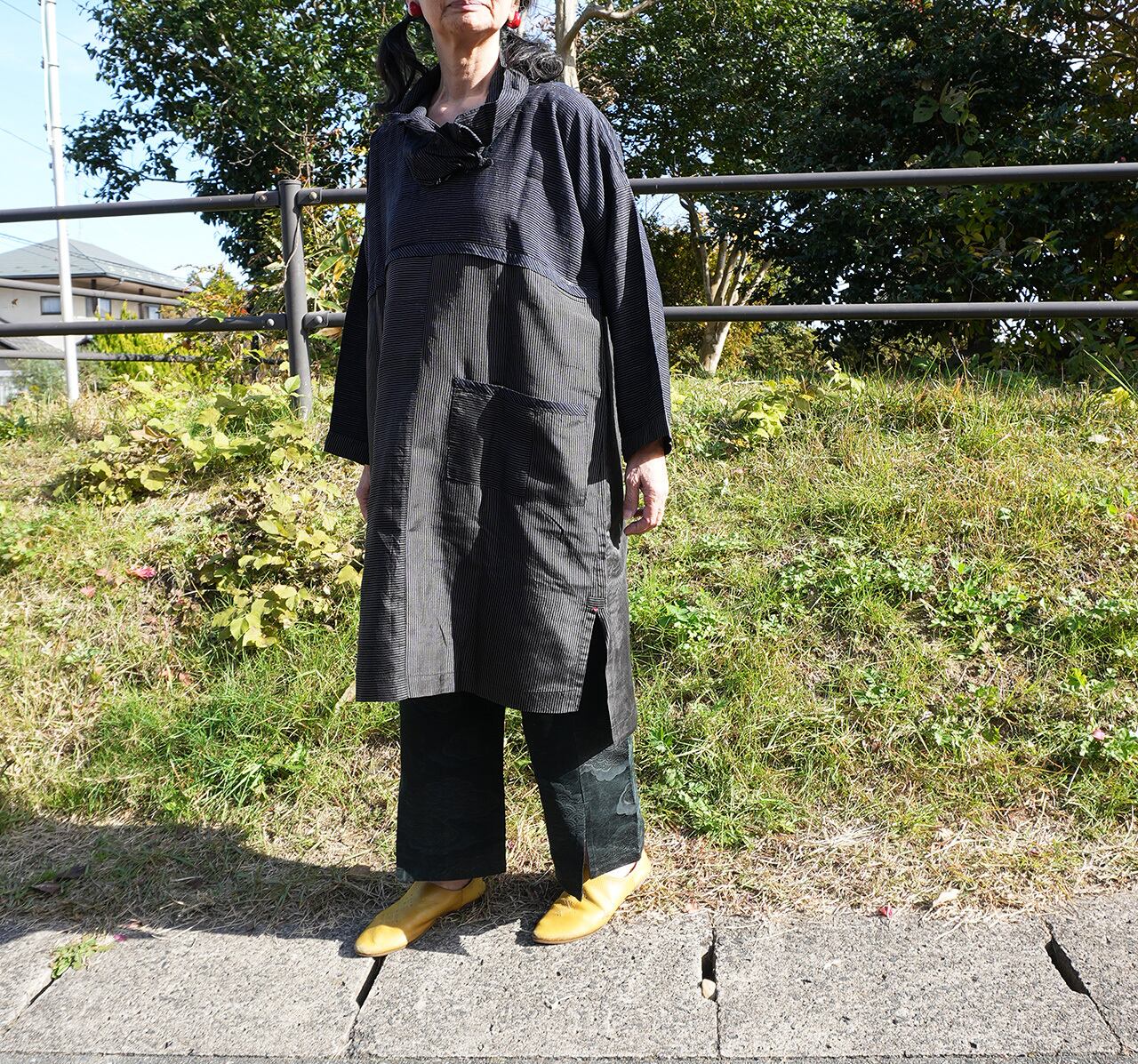 チュニック ストライプ柄 | Atelier Mam