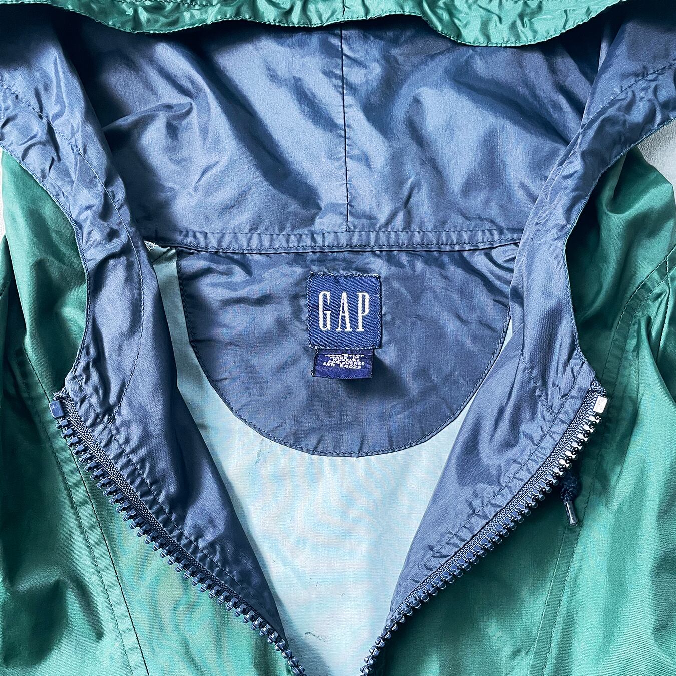 GAP】 90s オールドギャップ ナイロンアノラックパーカー OLD GAP 90