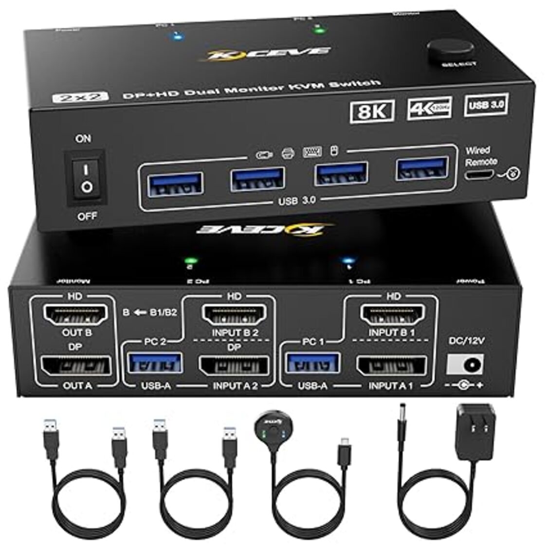 4K 60Hz デュアル ディスプレイ 対応 HDMI パソコン 切替器 RS-260UH2-4K CPU切替器 PC切替器 KVM キーボード モニター スイッチ : ラトックプレミアYahoo!店 - 通販 - Yahoo!ショッピング | StarTech.com KVMスイッチ／2ポート／デュアルモニター／4K60Hz HDMI／1.5ｍケーブル一体型／バスパワー／手 | StarTech.com(スターテック)のストアを表示