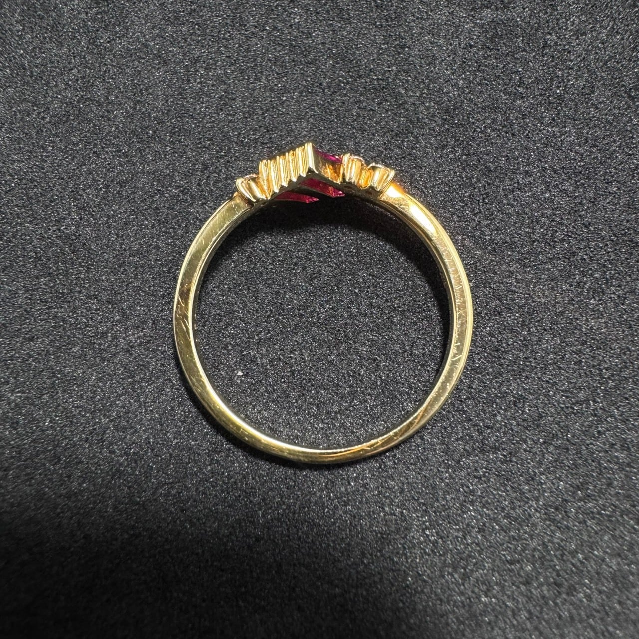 K18YG 0.22ct ルビーリング | カオキ | 日本最大級の品揃えを誇る