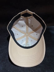 【gift hat/ギフトハット オリジナル】ラインストーン/Rhinestone クラシックロゴ GH ベージュ