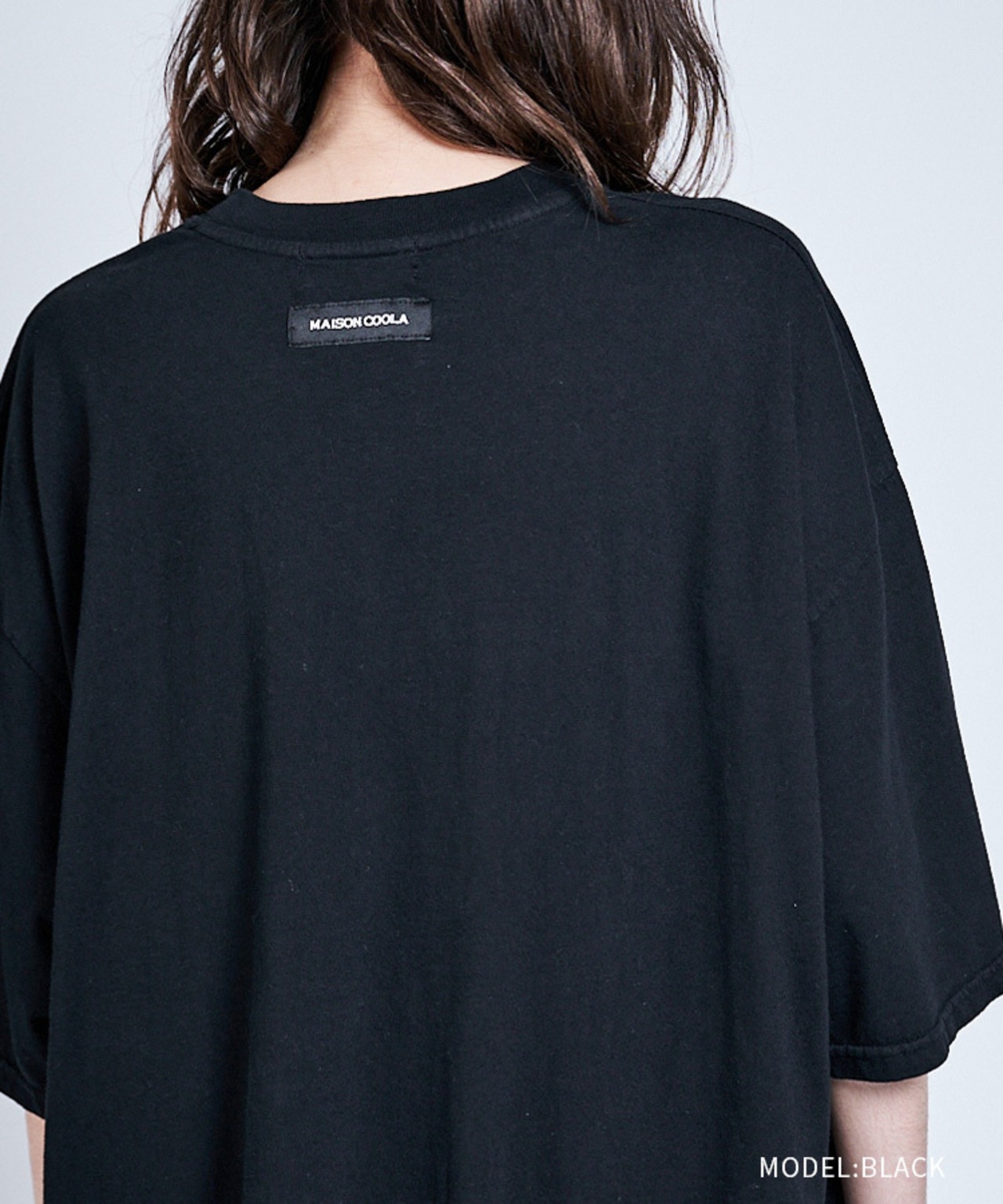 COOLA MADE ペイントTシャツ (BLACK)　CQ-47005