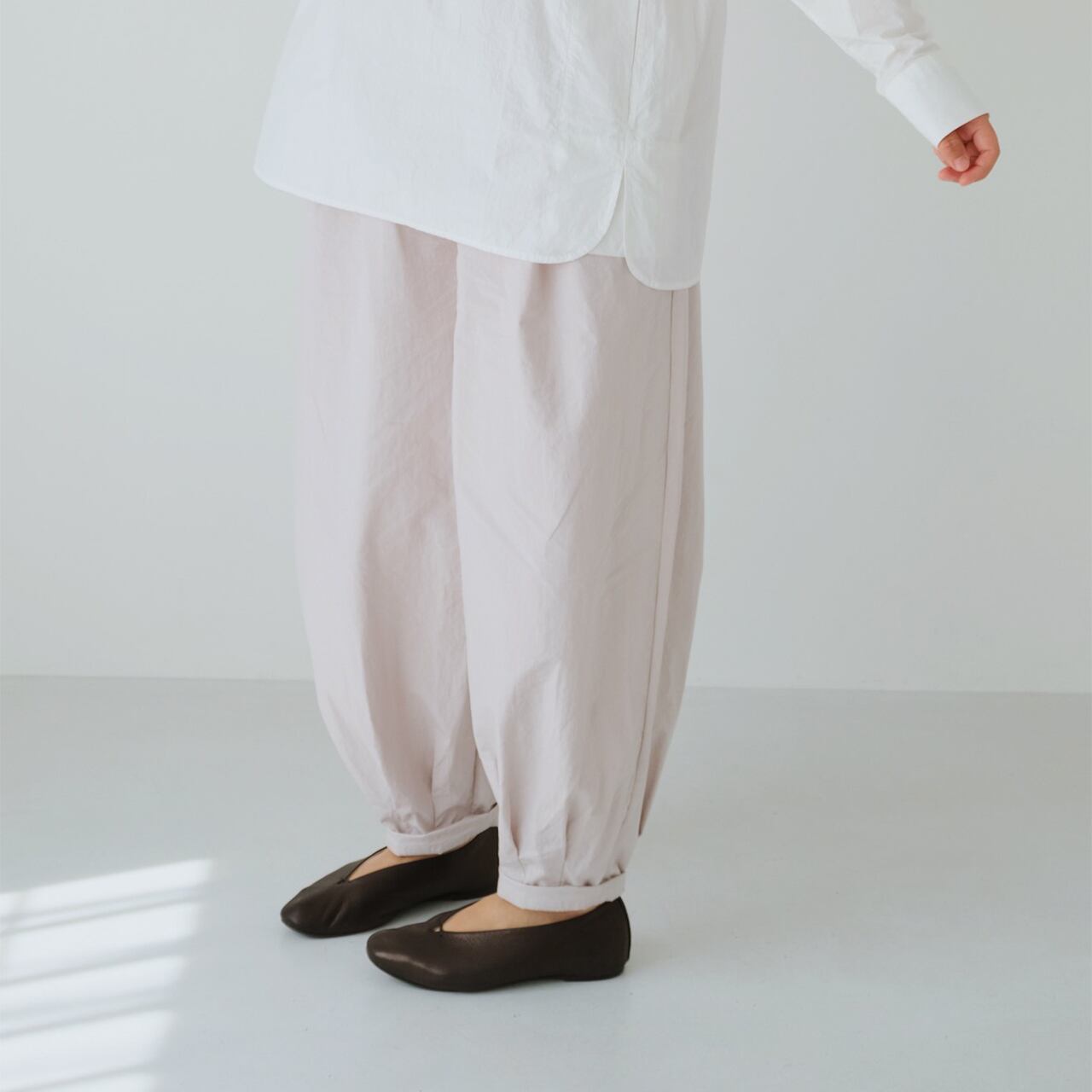 dookkara 洗い綿バルーンパンツ | dookkara