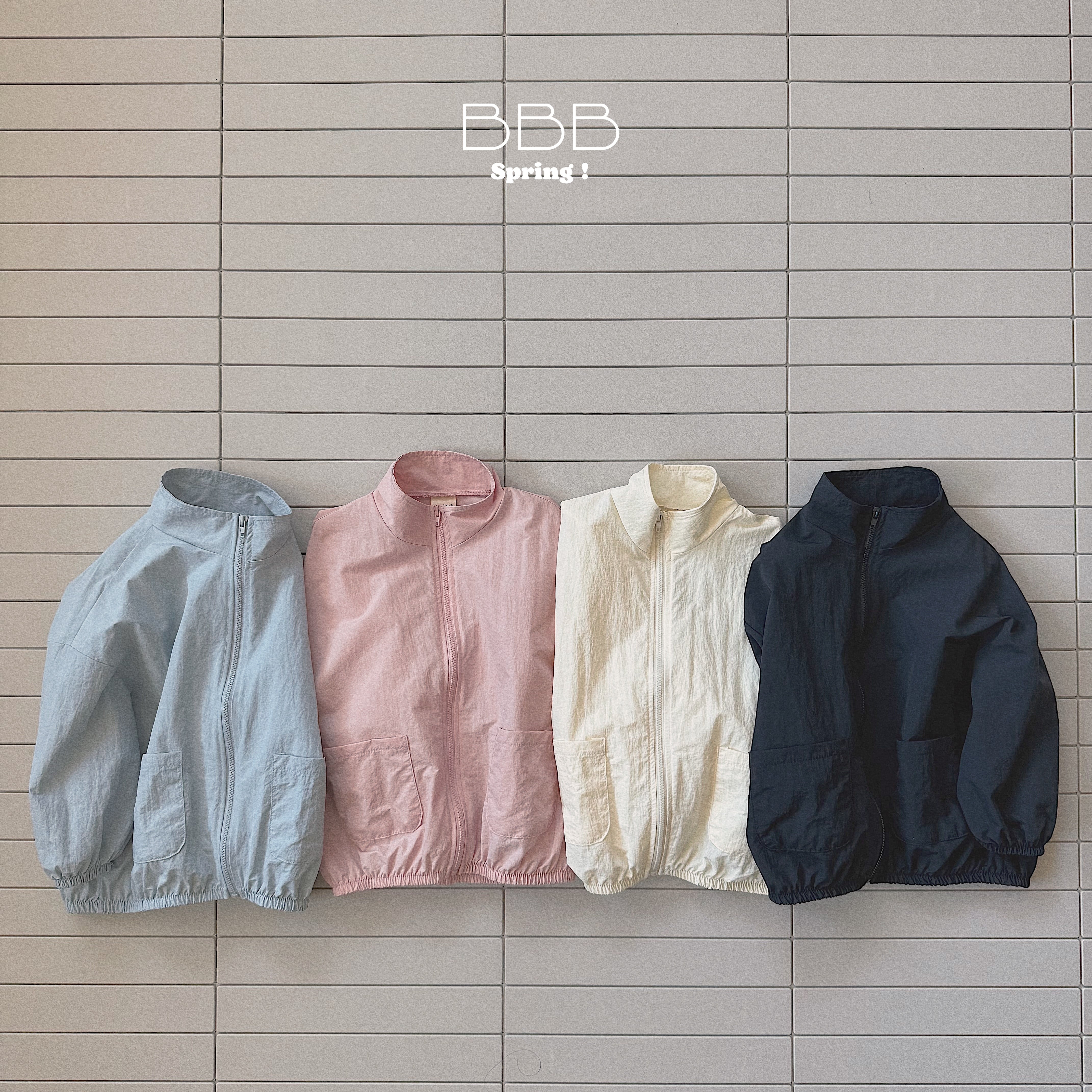 plannig spring windbreaker【bellabanbina】※予約商品