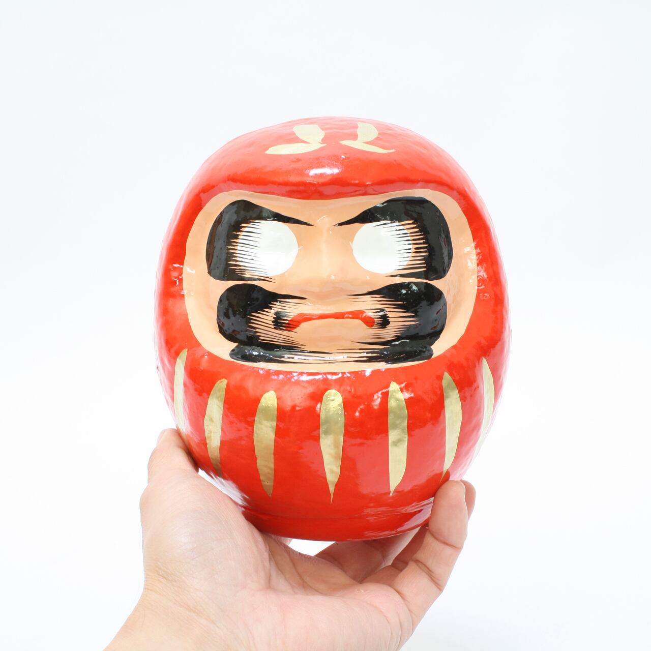 縁起物 張り子のダルマ 5号 龍虎堂 日本製 品番 012-0055 | 人形 縁起物 張り子のダルマ 5号 龍虎堂 日本製 品番 012-0055 | 人形
