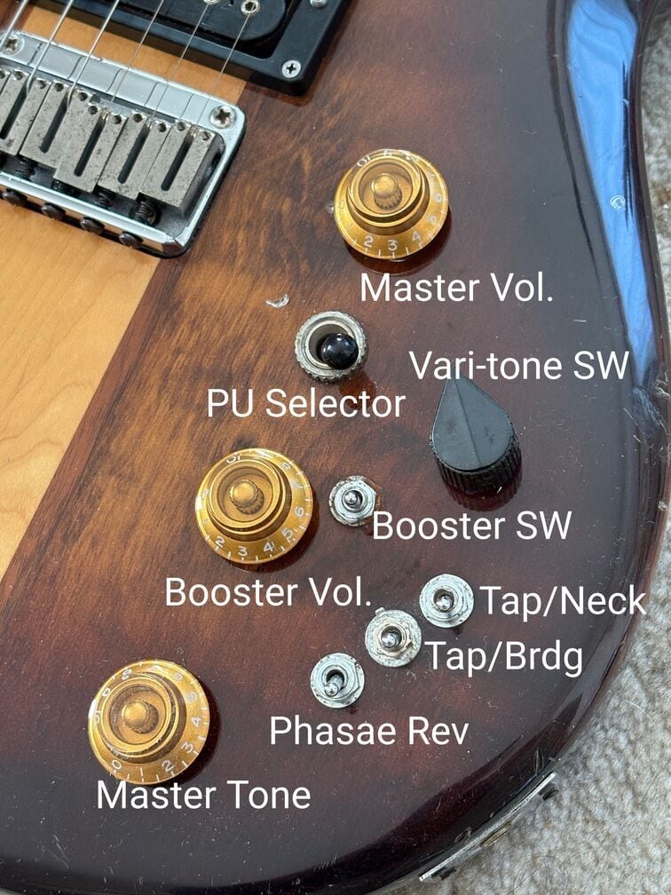 Aria Pro II TS-500 Tri Sound Series '80 | tenokuni-japan