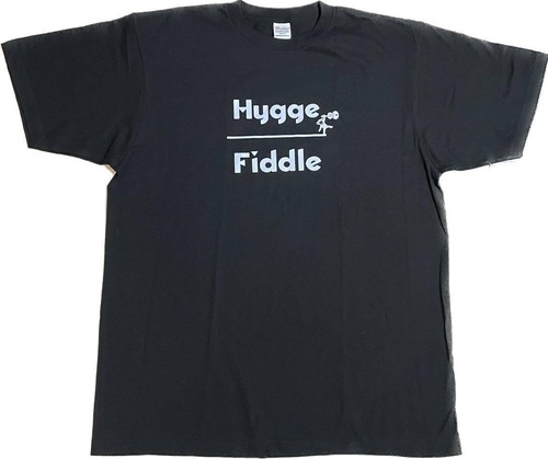 【Tシャツ（半袖）】Hygge/Fiddle　ブラック