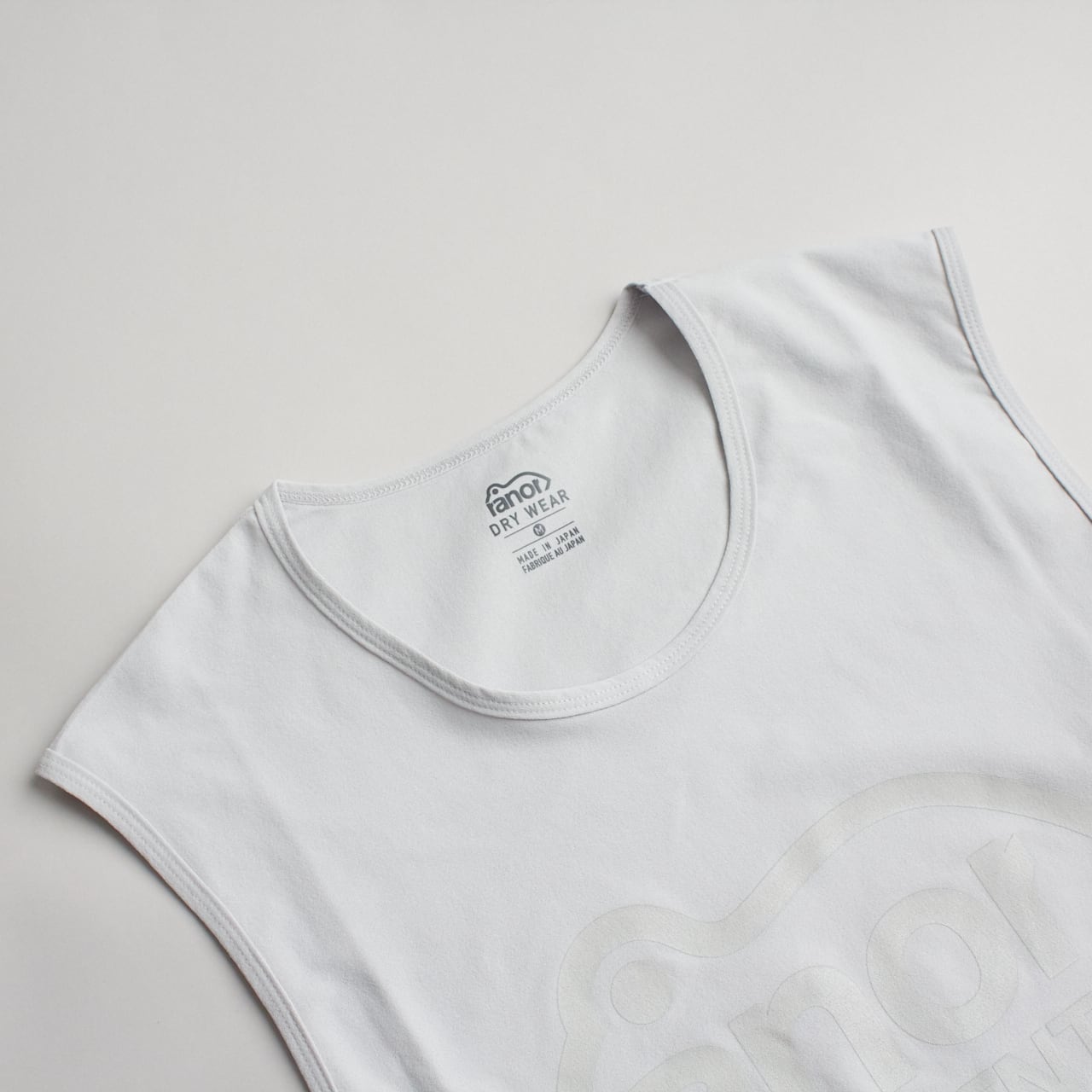ranor（ラナー） BASIC NOSLEEVE LIGHTBEIGE メンズレディーススリーブ