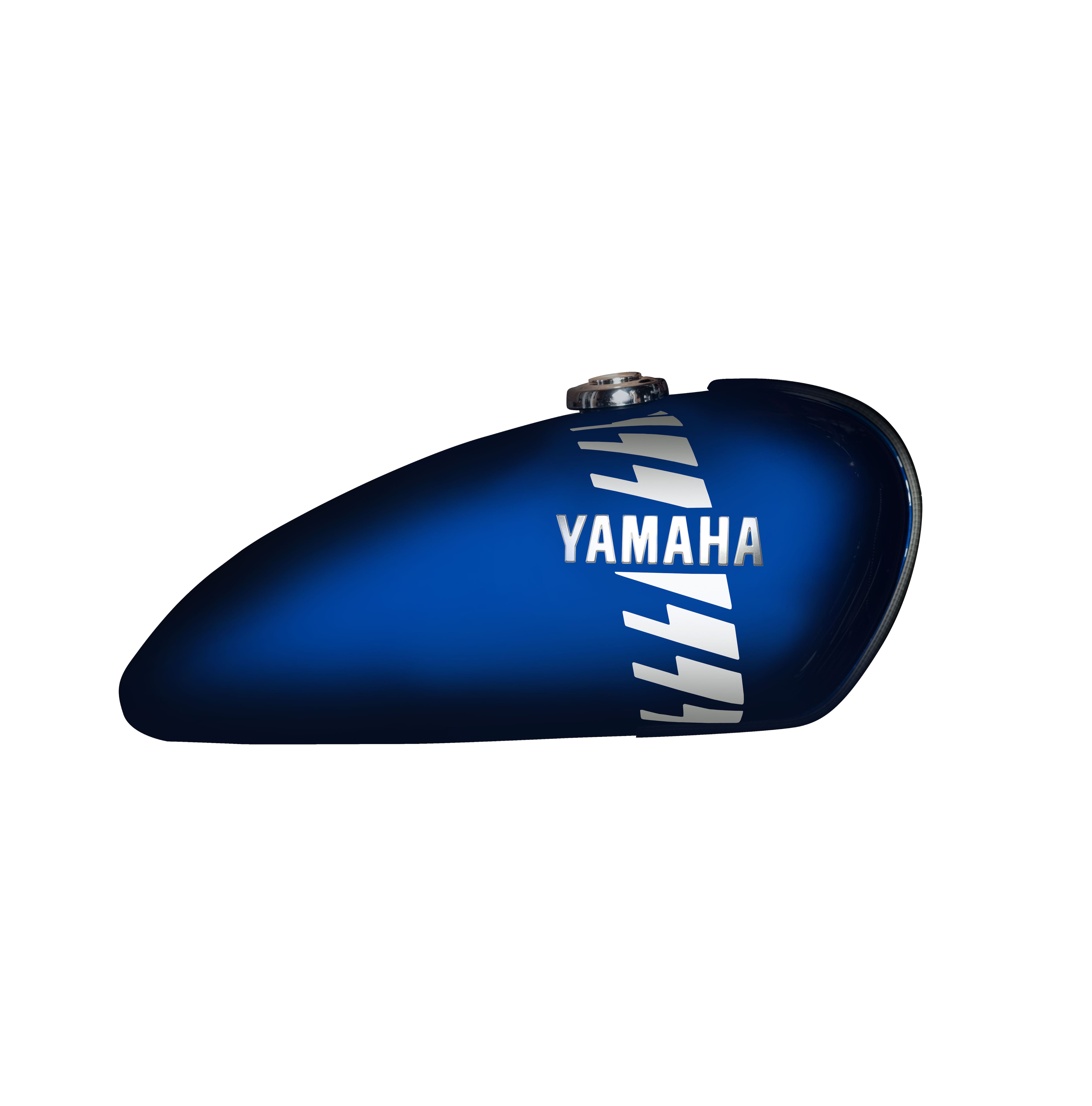 カット済み)YAMAHA SR400専用 ガソリンタンク用デカール TYPE4 ピアノ