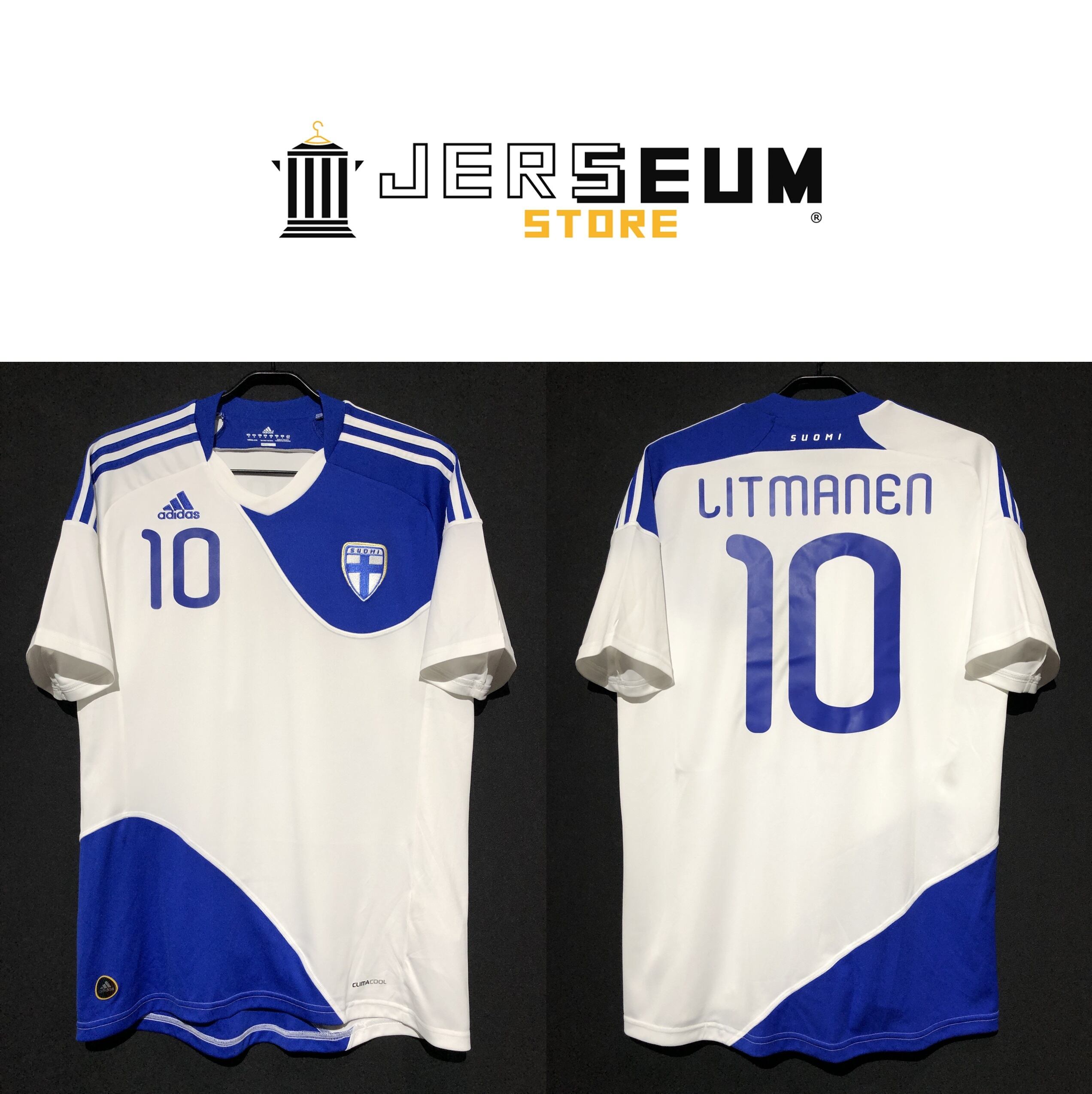 10 11 Finland H Condition Preowned Grade 9 Size M No 10 Litmanen Jerseum Store