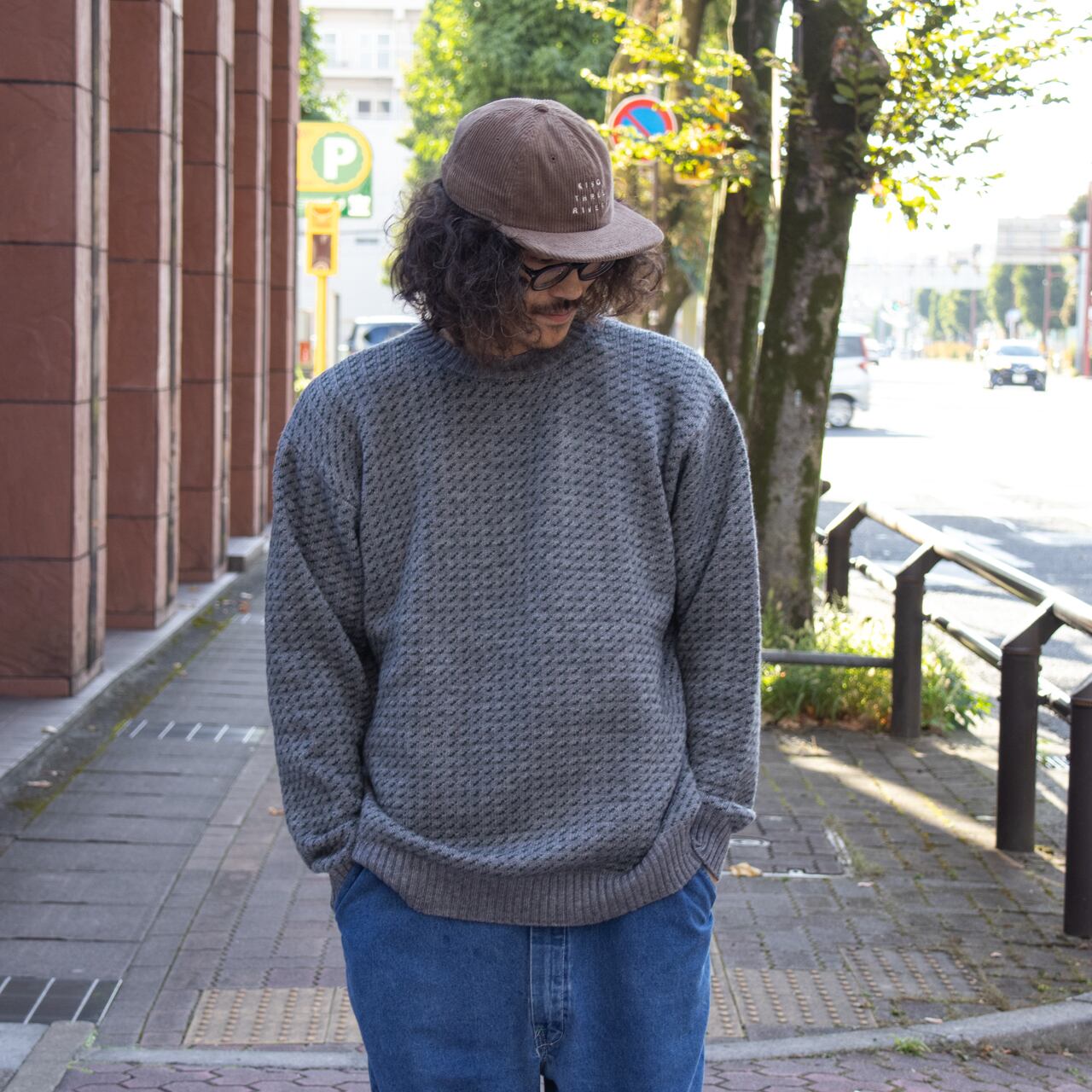 新品　BRIEFING BIRDS EYE LOGO CREWNECK KNIT Men's Lambswool Birdseye Crew Sweater | Duluth Trading Company