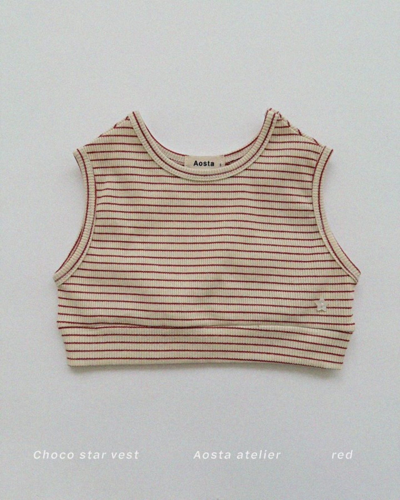 Aosta 26/SS Choco star vest